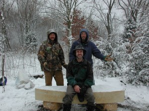 Cedar lake Park Memorial Grove bench